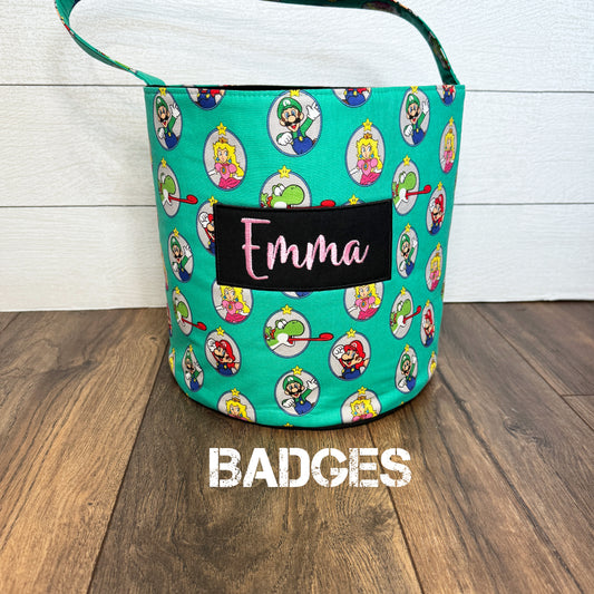 Super Mario Halloween Trick-or-Treat Bucket