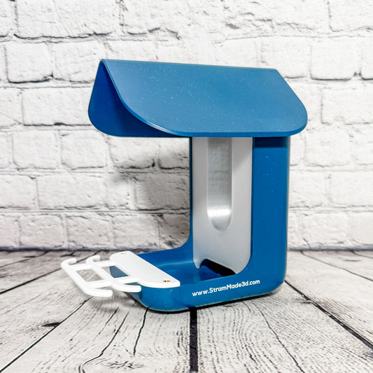 Integrated Double Perch - White