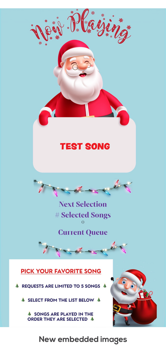 Christmas Characters (Blue)