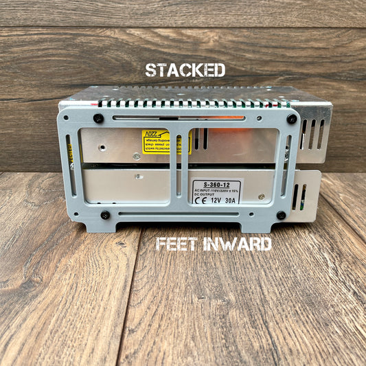 Stacked or Staggered PSU Controller Mounting Bracket