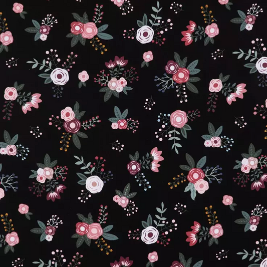Black Floral