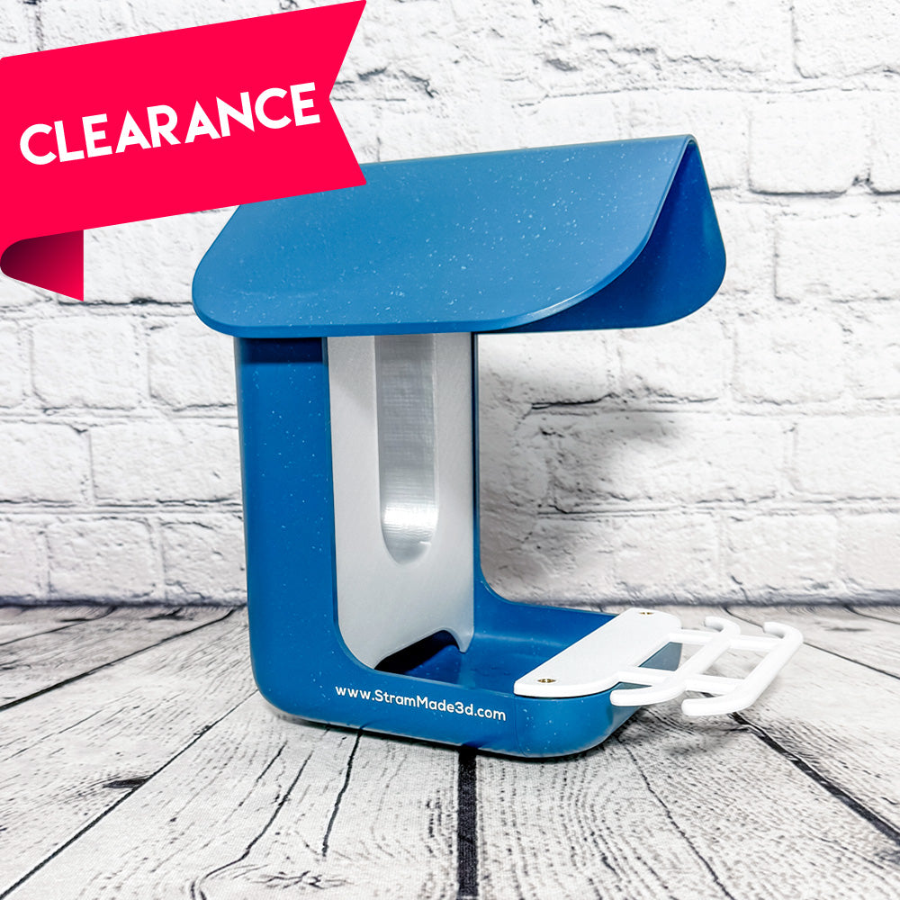Integrated Double Perch - White