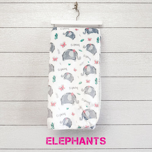Girl Themed Personalized Baby Blanket