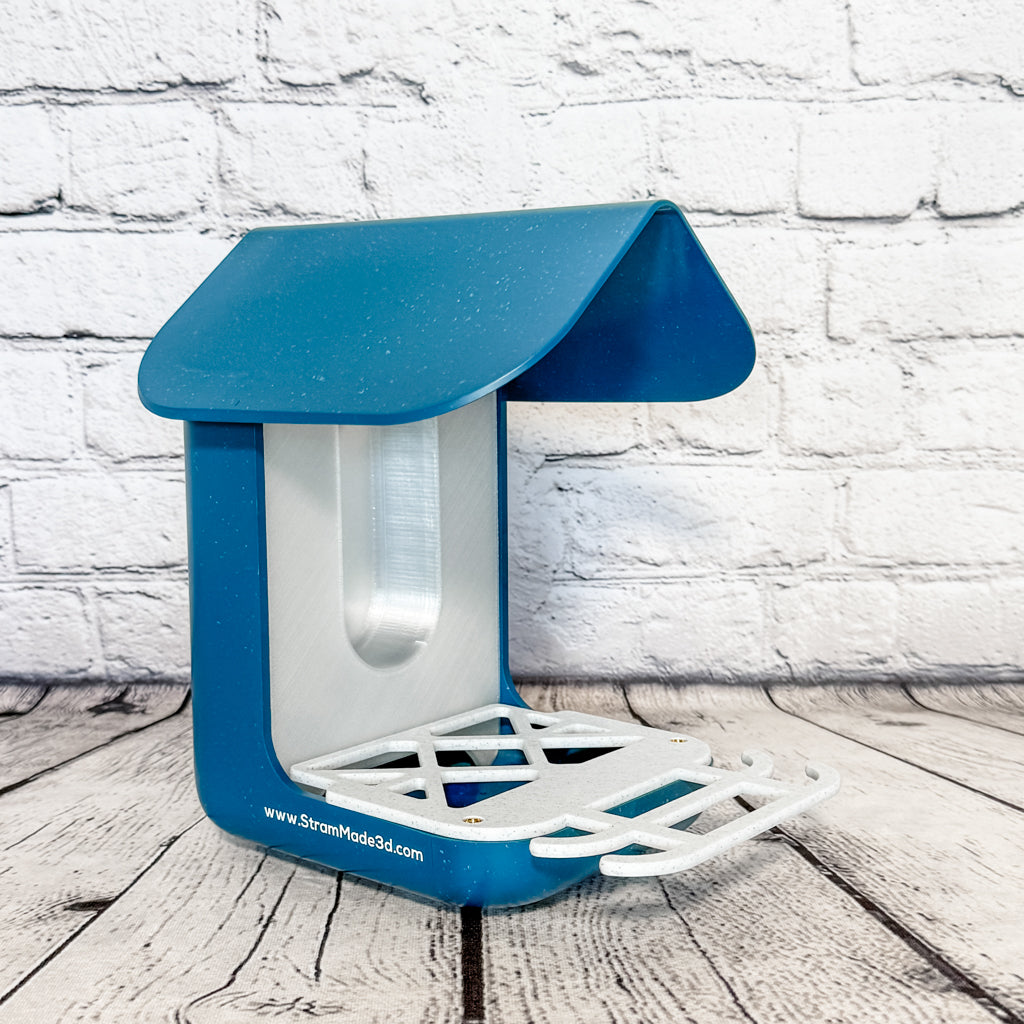 Integrated Seed Grate Perch for Bird Buddy
