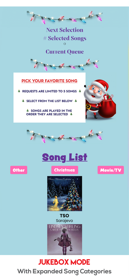 Christmas Characters (Blue)