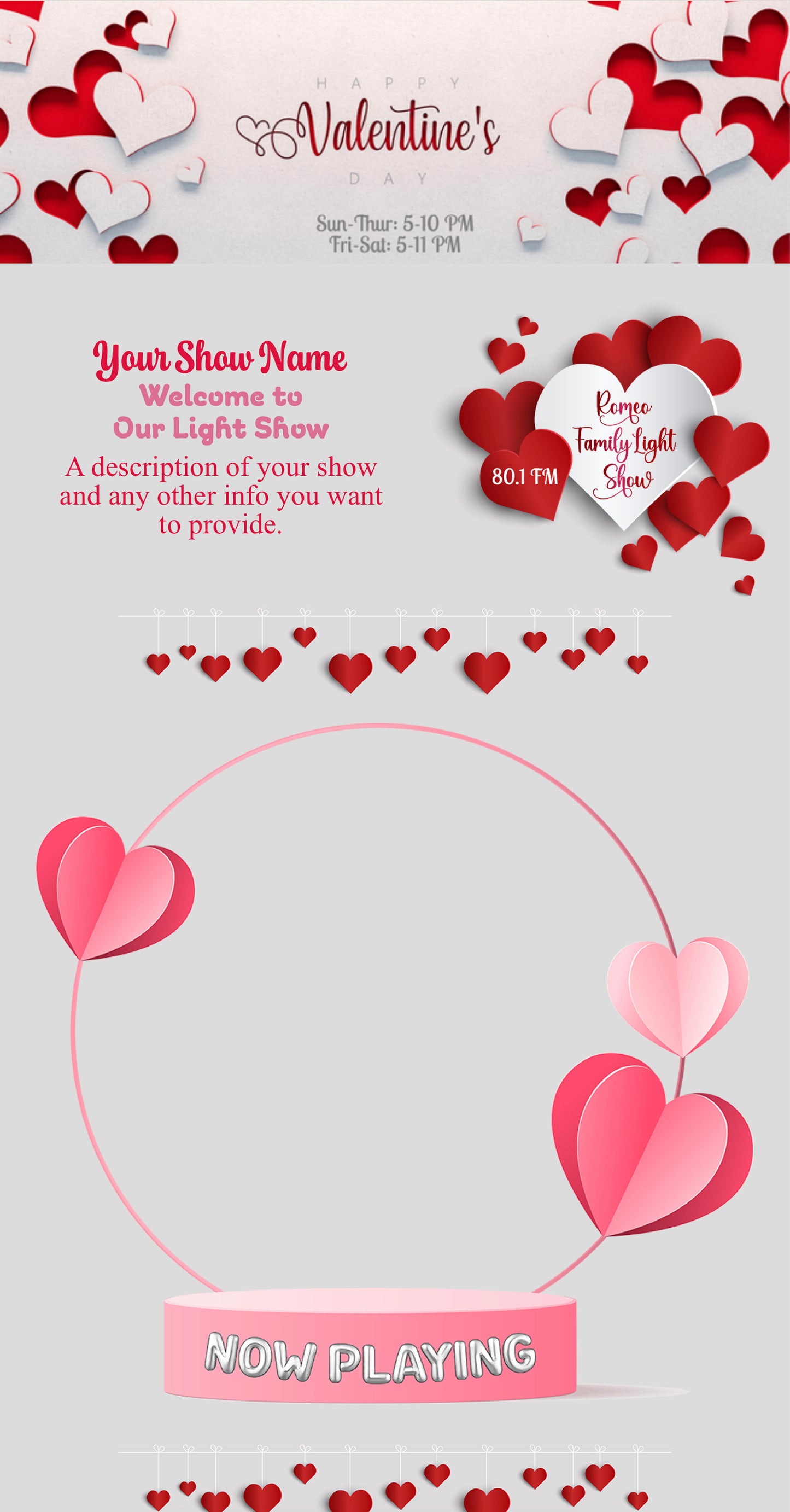 Cutout Hearts
