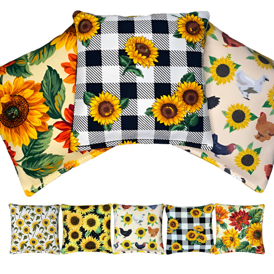 Sunflower Cornhole Bags