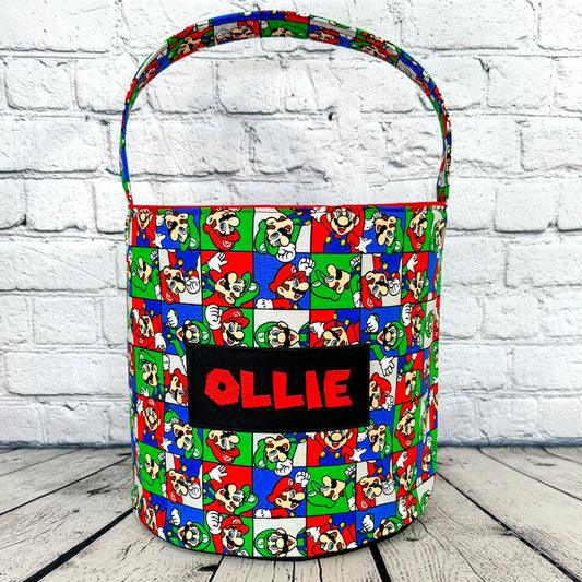 Super Mario Halloween Trick-or-Treat Bucket