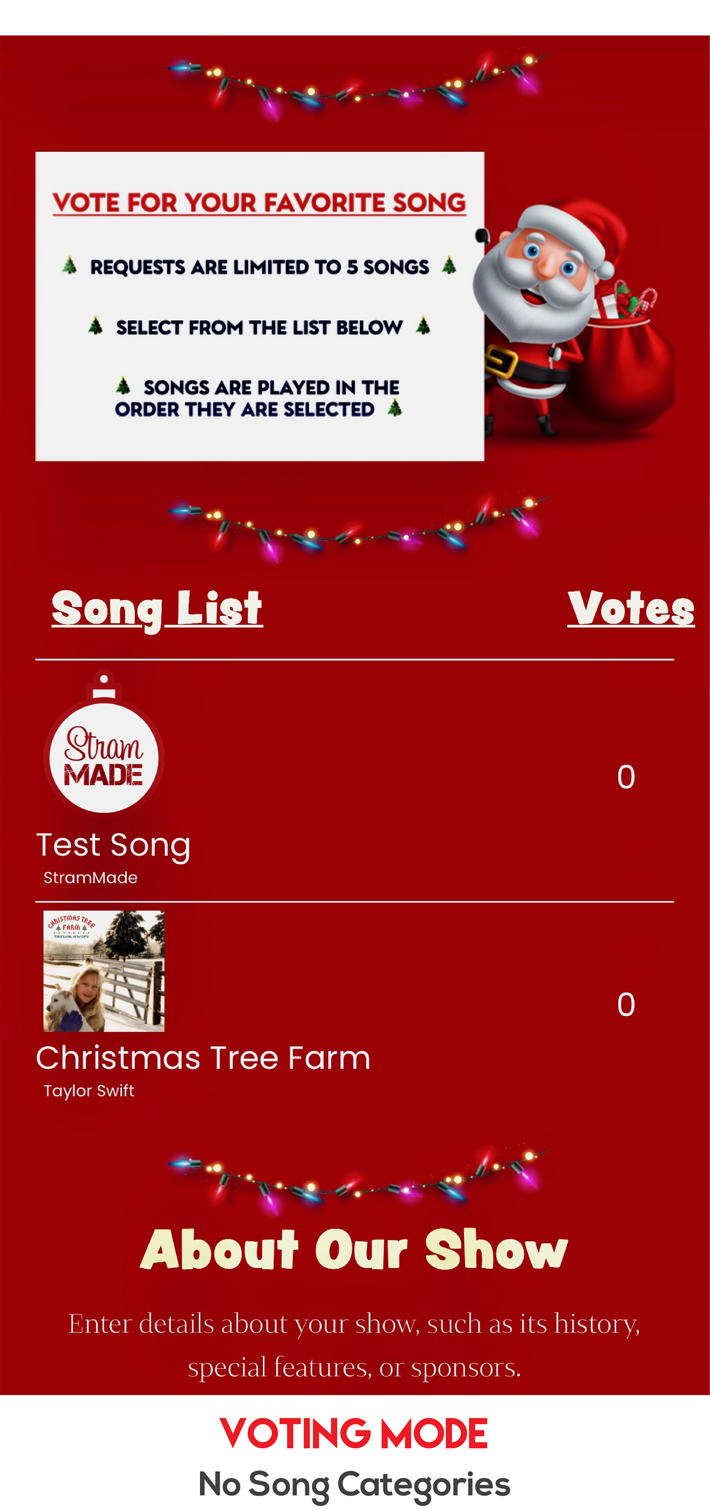 Christmas Characters (Red)