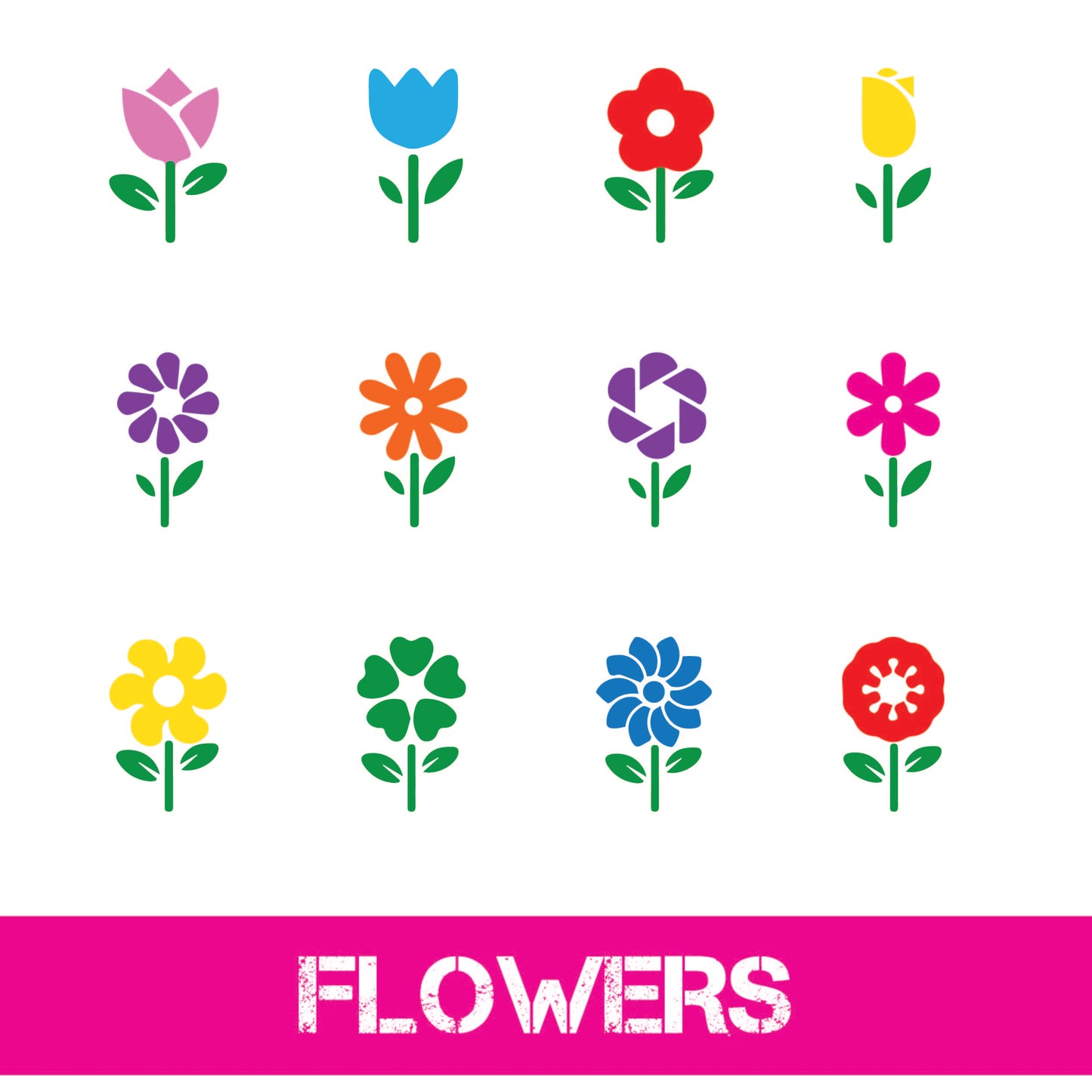Flower Stickers